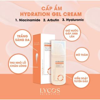 Combo LƯỜI ĐÊM Lycos (Gel Cấp Ẩm Lycos, Kem Dưỡng Ẩm Lycos + Son Dưỡng NUT Lycos)