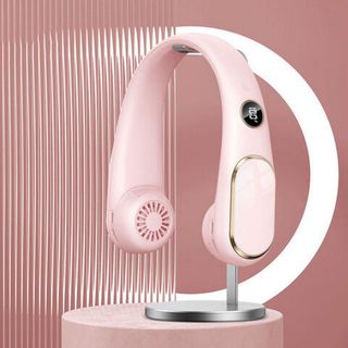 Quạt đeo cổ Hồng - N23-PINK