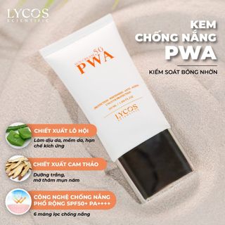 Combo LYCOS "Tự tin ngày nắng" (Kem Chống nắng – Gel Cấp Ẩm) Dưỡng ẩm chống nắng toàn diện