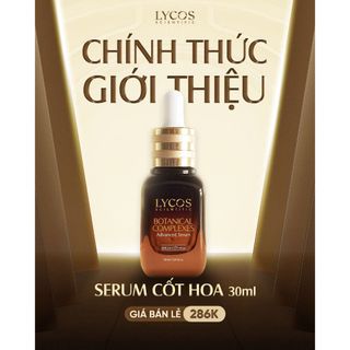 Serum Cốt Hoa Lycos Dưỡng Sáng Da 30 ml : dưỡng ẩm, sáng da, ngừa lão hóa, dịu da kích ứng