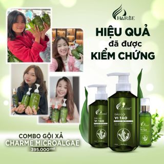 Combo Dầu gội vi tảo