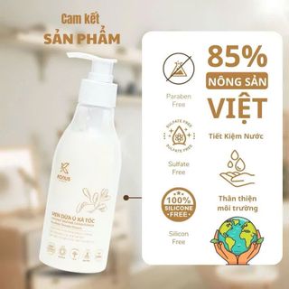 Men Dừa Ủ Xả Tóc Konus - Kem Xả tóc Mềm Mượt Tự Nhiên Ngăn Xơ Rối & Chẻ Ngọn 250ml