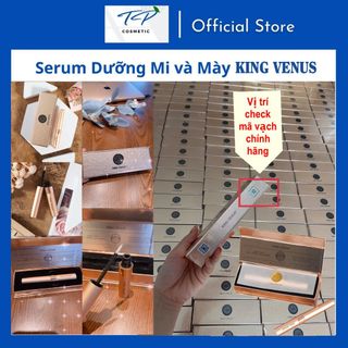 Serum Dưỡng Mi Dưỡng Mày KING VENUS: Dưỡng Lông Mi, Lông Mày Dài, Rậm x3