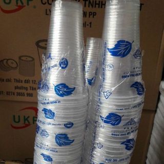 Ly nhựa 600ml PP - Gân / 1 thùng 1000 cái