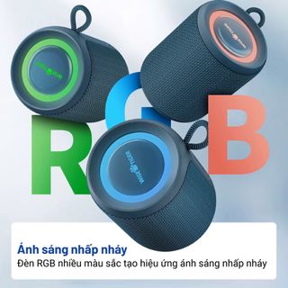 Loa Bluetooth Wise Tiger Xanh - P1S-BLUE