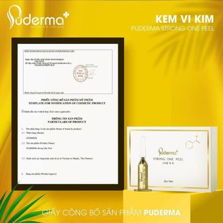 Kem Vi Kim Sinh Học Puderma: Tái tạo da, phá Nám không xâm lấn, không sưng đỏ, hiệu quả sau 3 ngày