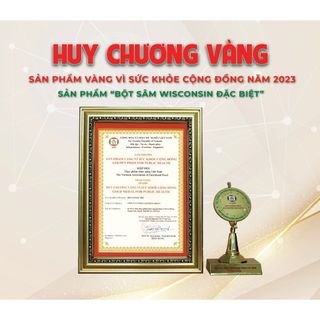 Bột Sâm Wisconsin Đặc Biệt -Bột Nhân Sâm Mỹ 30 gói : giảm mệt mỏi, suy nhược, lo lắng. tăng đề kháng