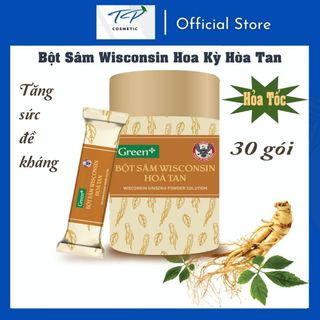 Bột Sâm Wisconsin Hoà Tan : Bột Nhân Sâm Mỹ - Nhân Sâm Wisconsin Hoa Kỳ