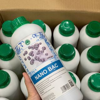 DUNG DỊCH NANO BẠC Dùng sản xuất chế phẩm sát khuẩn,khử trùng, phòng trừ bệnh dịch xử lý ô nhiễm,...