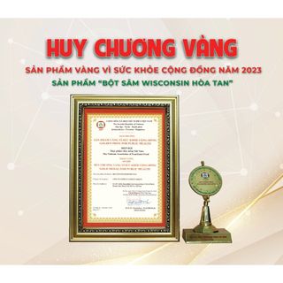 Bột Sâm Wisconsin Hoà Tan : Bột Nhân Sâm Mỹ - Nhân Sâm Wisconsin Hoa Kỳ