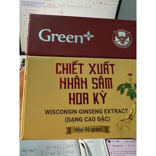 Cao Nhân sâm Wisconsin Hoa Kỳ - Chiết Xuất Cao Nhân Sâm 100% nhân sâm mỹ