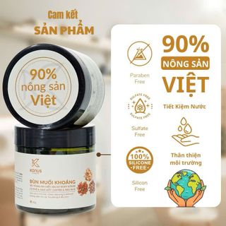 Bùn Muối Khoáng Tẩy Tế Bào Chết Konus - Sạch, Mềm Mịn, Khử Mùi Tự Nhiên