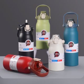 BÌNH GIỮ NHIỆT INOX 1700ML KÈM ỐNG HÚT
