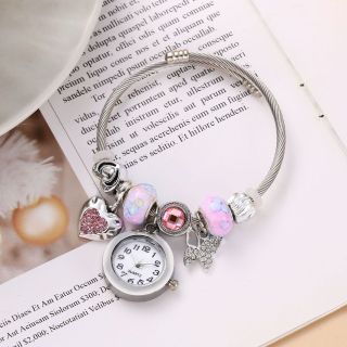 Đồng Hồ  Vòng tay pann charm đính hạt from đẹp ( Hàng Giá Tận Xưởng )