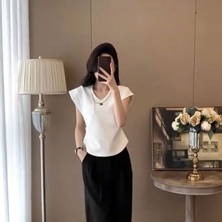 Áo thun borip loại 1 kiểu dây phụ kiện - Lê phương boutique