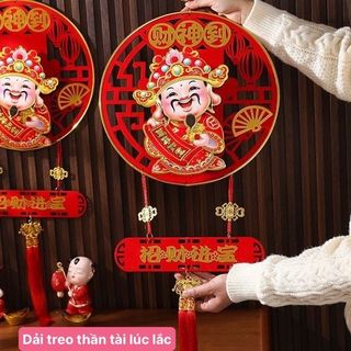 Dải treo thần tài lúc lắc