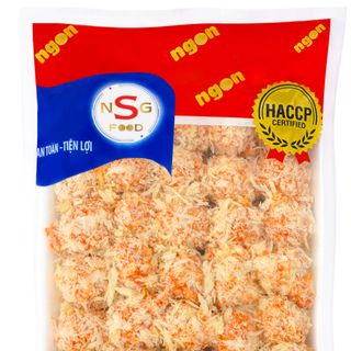 TÔM SURIMI  GIÁ / KG HIỆU Ô NGON - GIÁ BÁN BUÔN - SỈ LẺ TOÀN QUỐC -GIÁ TỐT SỐ LƯỢNG LỚN - - CHẢ CÁ TẨM CỐM XANH - CHẢ HẢI SẢN TẨM BỘT  CỐM HỒNG