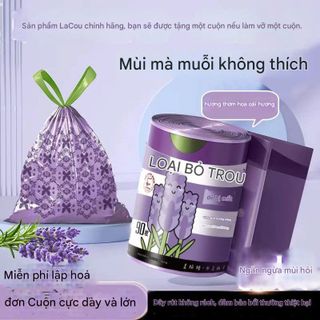 TÚI RÁC HƯƠNG LAVENDER ĐUỔI MUỖI CÓ DÂY RÚT