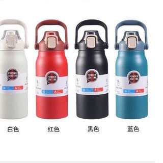 BÌNH GIỮ NHIỆT INOX 1300ML KÈM ỐNG HÚT