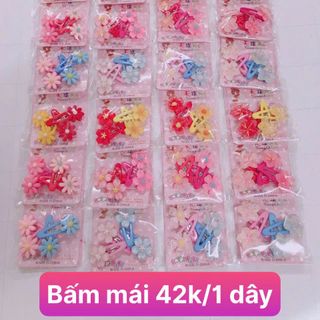 Combo 6 Set Kẹp Bấm Mái Bé Gái