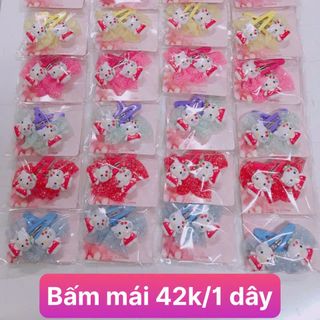 Combo 6 Set Kẹp Bấm Mái Bé Gái