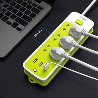 Ổ điện xanh có cổng USB giá sỉ