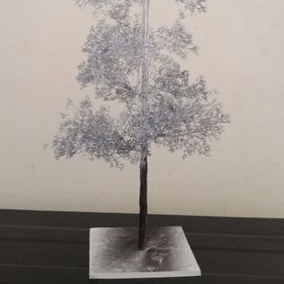 Cây xanh tiểu cảnh mini để bàn handmade