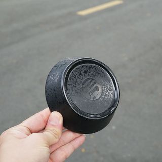 Chén tròn đen vân đá đựng món tráng miệng - giá sỉ