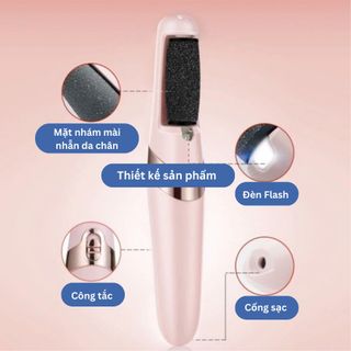 Máy chà gót chân,chà tự động, kèm 2 đầu mài, THÙNG 120 CÁI, giá sỉ - giá bán buôn