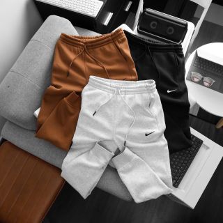 Quần dài nam. Chất liệu nỉ bông dày mịn, màu basic dễ mặc