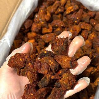 KHÔ BÒ VIÊN, BÒ CỤC LÚC LẮC HÀNG LOẠI NGON THƠM NỨC MÙI BÒ 250G - WINNIE HOUSE