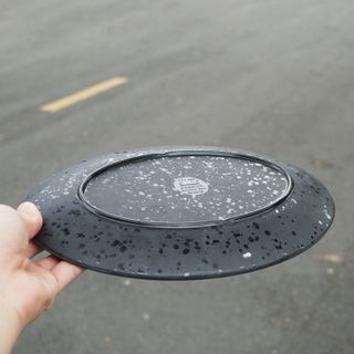 Dĩa vân đá đen đựng cá hấp - Giá Sỉ