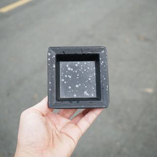 Chén vuông vân đá đen - giá sỉ