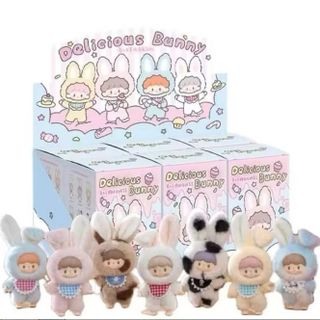 Unicorn Delicious Bunny Delicious Bunny Delicious Bunny Delicious Bunny Series Hộp bí ẩn Vinyl Quà tặng búp bê sang trọng Bộ 6 món