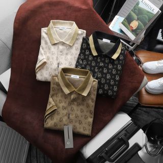 Áo thun polo nam. Chất cotton dệt kim Cao Cấp