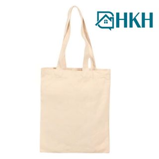 Túi Tote Canvas Khóa Kéo - Túi Vải Bố Đựng Quà Tặng Giá Rẻ HKH