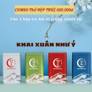 TRÀ CỔ THỤ-HỘP THIẾC VÂN NỔI