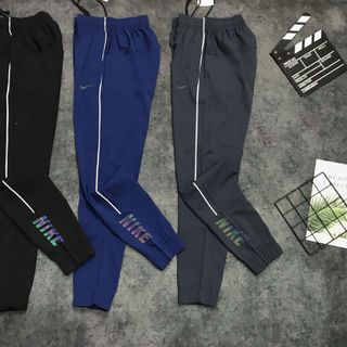 Quần jogger nam vải dù viền bên hông tạo điểm nhấn cho quần nam