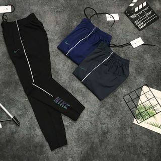 Quần jogger nam vải dù viền bên hông tạo điểm nhấn cho quần nam