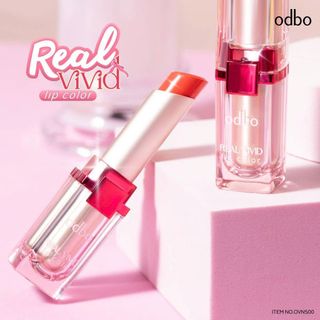 (OVN500) Son Lì Bền màu Real Vivid Lip Color Odbo 3.4g