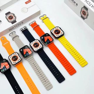 Đồng hồ Watch 8 Ultra 1.99 inch dây sóng sạc không dây