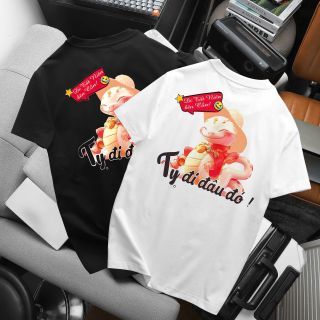 ÁO THUN CỔ TRÒN TNBC CHẤT COTTON LỤA DẺO, CO GIÃN 4 CHIỀU, THẤM HÚT TỐT P281 - LADY'S PASSION