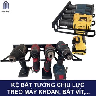 Kệ treo tường máy khoan sơn tĩnh điện chịu lực cực đẹp