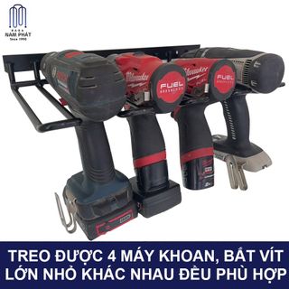 Kệ treo tường máy khoan sơn tĩnh điện chịu lực cực đẹp