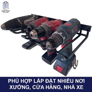 Kệ treo tường máy khoan sơn tĩnh điện chịu lực cực đẹp