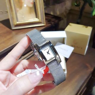 ĐỒNG HỒ NỮ CAO CẤP MỚI NHẤT VERSA GRECA ICON DÂY LƯỚI NHUYỄN MẶT CHỮ NHẬT