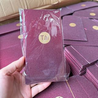 Lì xì đỏ chữ việt ( set 6 cái )