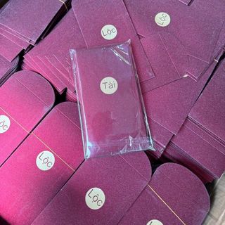 Lì xì đỏ chữ việt ( set 6 cái )