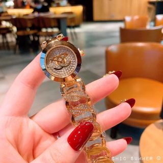 ĐỒNG HỒ NỮ THỜI TRANG HOT TREND CHAZEL DÂY LẮC XÍCH  FULL HỘT