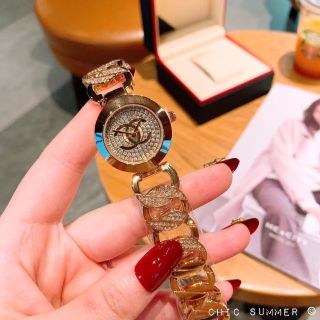 ĐỒNG HỒ NỮ THỜI TRANG HOT TREND CHAZEL DÂY LẮC XÍCH  FULL HỘT
